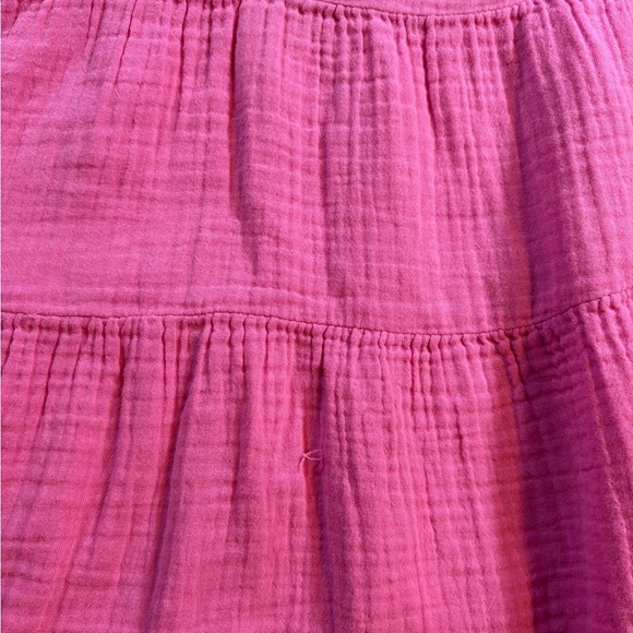 Aerie Pink "Lip Gloss" Pool to Party Cover Up Dress Size M - Picture 5 of 6